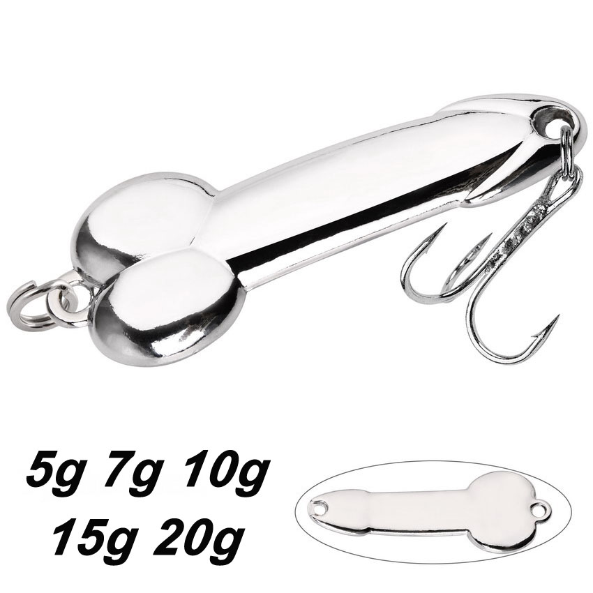 Fishing Lure Spinnerbait - Umpan pancing bentuk Penis, umpan pancing