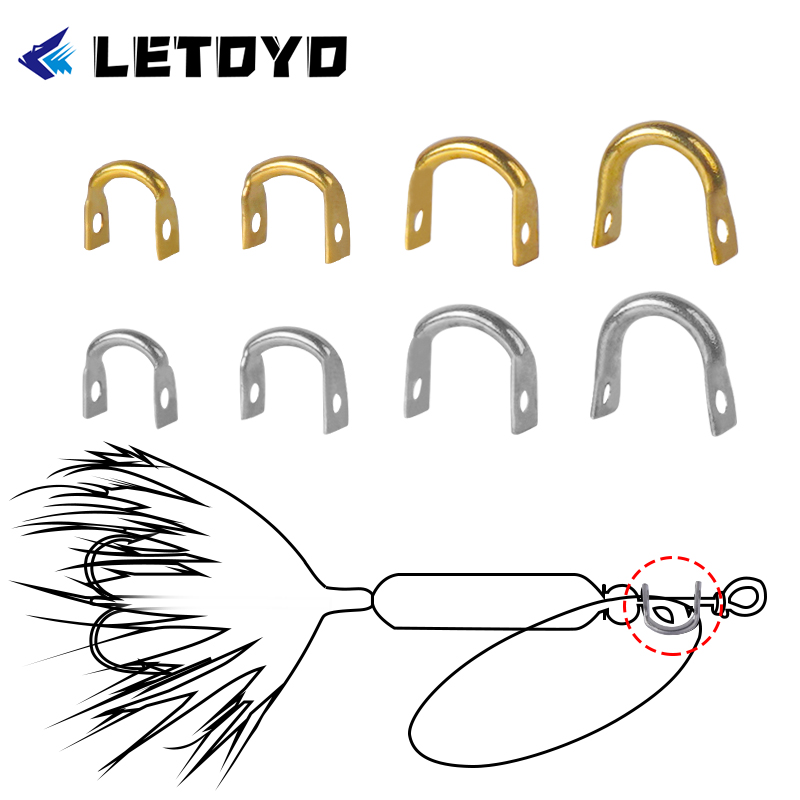 Fishing Lure Spinnerbait - LETOYO 100 buah umpan pancing bentuk