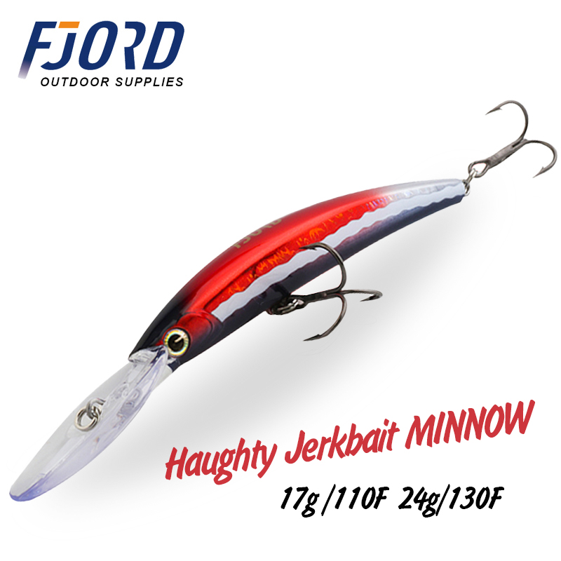 Fishing Lure Jerkbait - FJORD umpan pancing apung, peralatan memancing