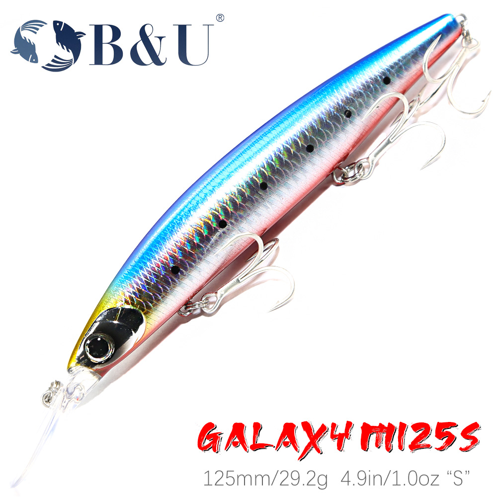 Fishing Lure Jerkbait - B & U umpan pancing laut