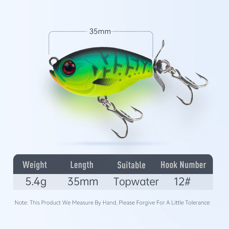 Kerajaan baling-baling Topwate - Fishing Lure Popper ulasan dan harga