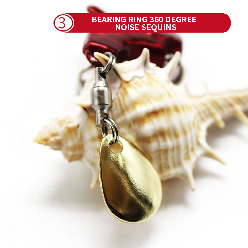 Umpan Pancing Putar Ekor Topli - Fishing Lure Spinnerbait ulasan dan harga