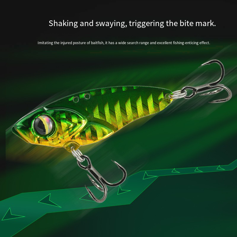 Umpan Pancing Logam VIB Getara - Fishing Lure Blade Bait ulasan dan harga