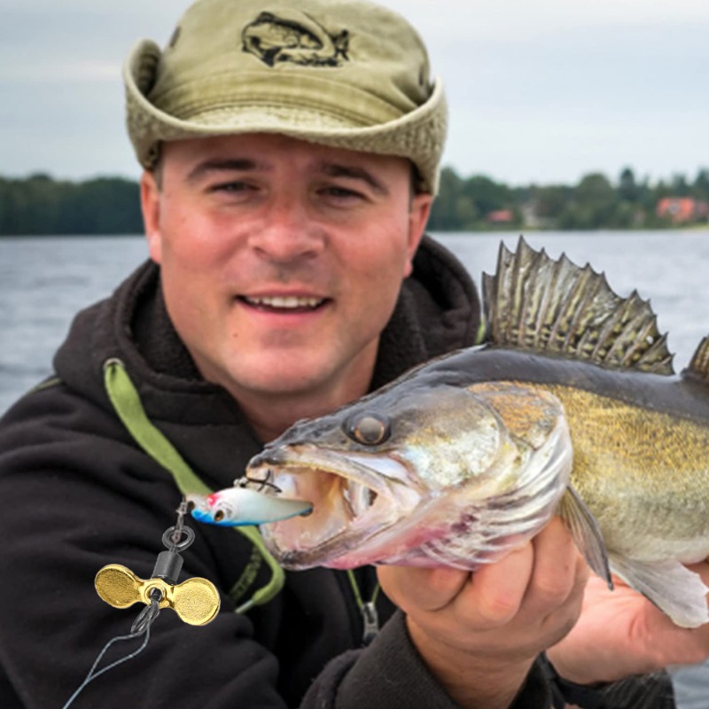 Bilah Propeller Pancing, Bilah - Fishing Lure Spinnerbait ulasan dan harga