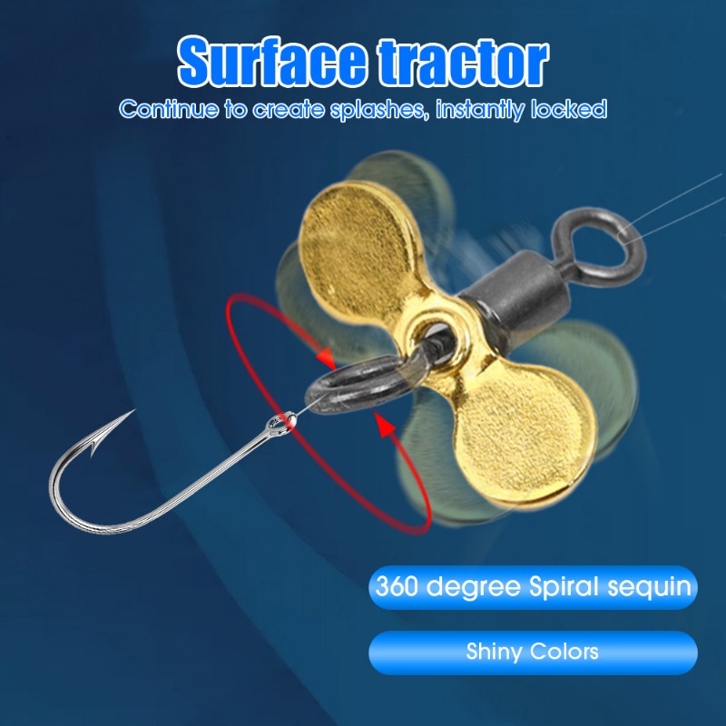 Bilah Propeller Pancing, Bilah - Fishing Lure Spinnerbait ulasan dan harga