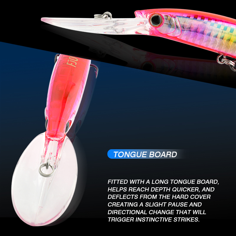 FJORD umpan pancing apung, per - Fishing Lure Jerkbait ulasan dan harga