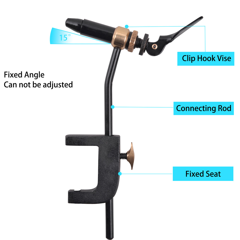 Rotary Fly mengikat alat Vise  - Fishing Lure Jig ulasan dan harga