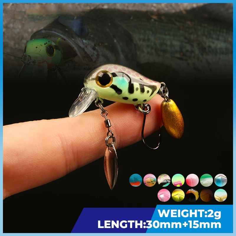 Umpan pancing mikro mengambang - Fishing Lure Crankbait ulasan dan harga