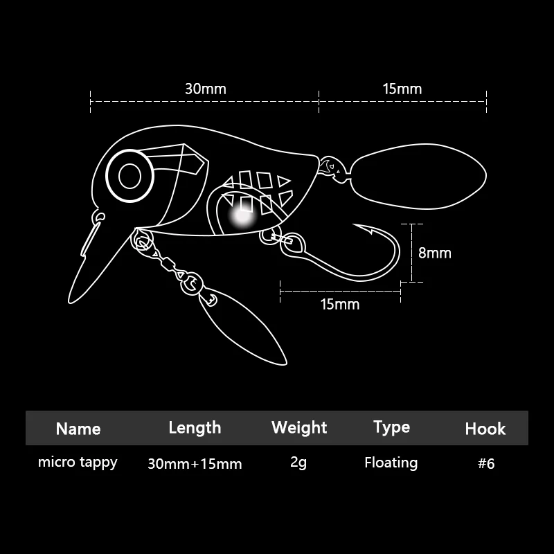 Umpan pancing mikro mengambang - Fishing Lure Crankbait ulasan dan harga