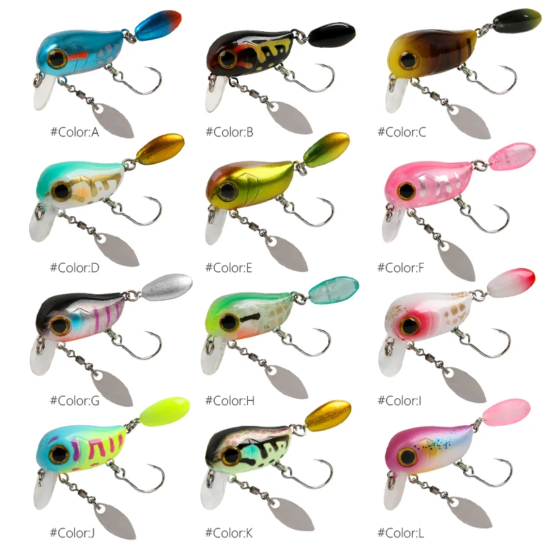 Umpan pancing mikro mengambang - Fishing Lure Crankbait ulasan dan harga