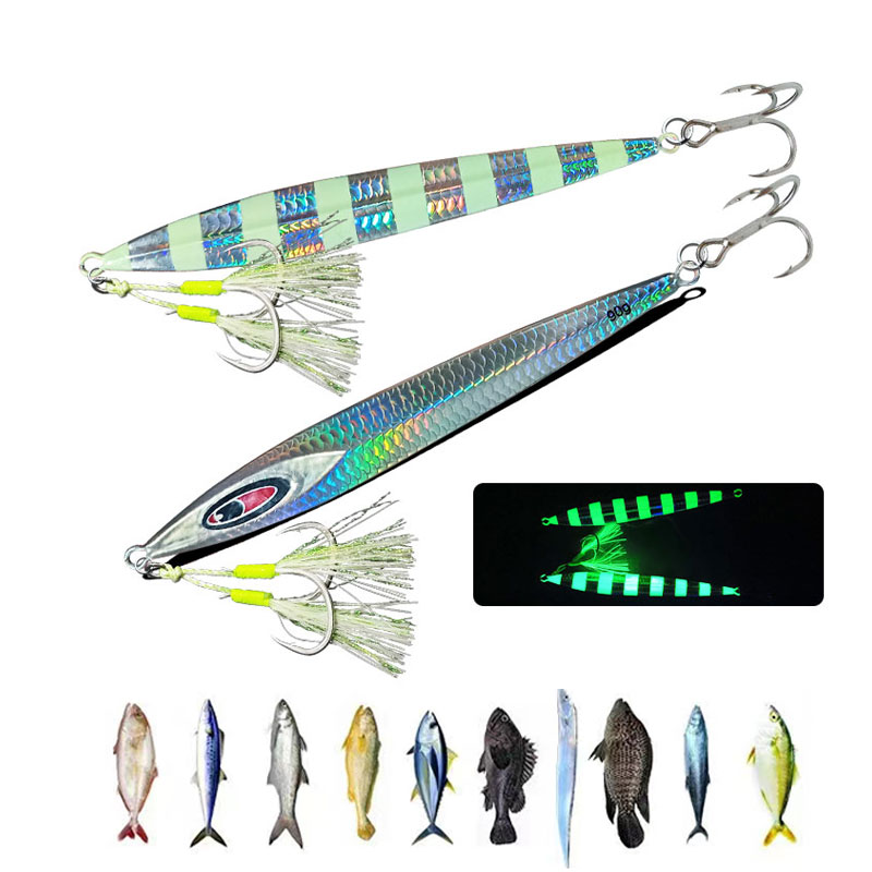 Umpan Pancing Jigging Logam Lo - Fishing Lure Blade Bait ulasan dan harga