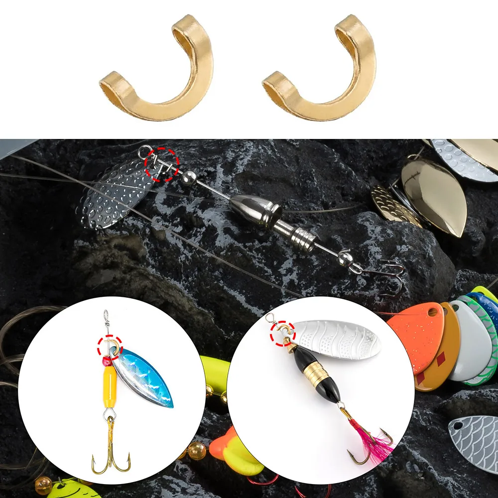 100 buah Aksesori Alat konekto - Fishing Lure Spinnerbait ulasan dan harga